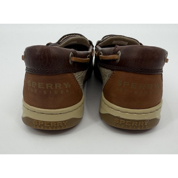 Sperry Top Sider Women's Brown Leather Boat Shoes Loafers Moccasins Size 8.5 - Picture 7 of 10